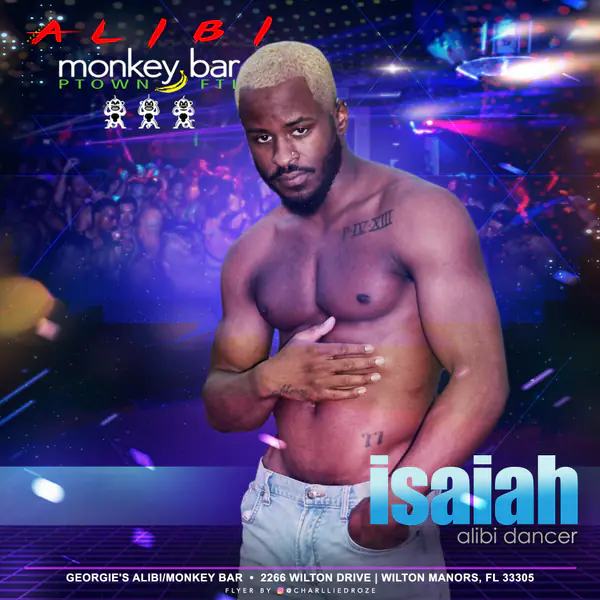 Isaiah, Alibi dancer