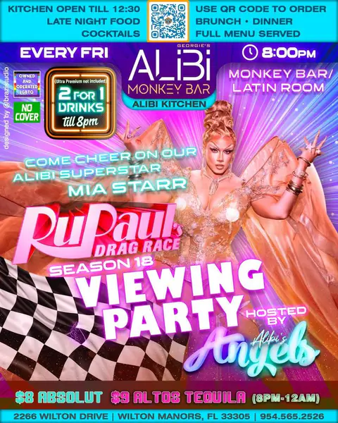 RuPaul’s Drag Race Viewing Party poster