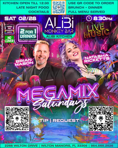 Megamix Saturdays poster